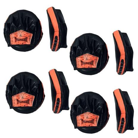 KIT 4 PARES - Aparador De Soco Manopla rápida de velocidade - redonda - boxe / muay thai / kickboxing / MMA - Thunder Fight - REF 306 Menor preço em KIT 4 PARES - Aparador De Soco Manopla rápida de velocidade - redonda - boxe / muay thai / kickboxing / MMA - Thunder Fight - REF 306