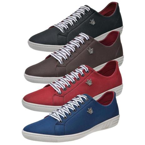 Kit 4 Pares Sapatênis Masculino Cadarço Moderno Conforto - Torrenezzi - Sapatênis  Masculino - Magazine Luiza