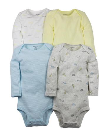 Kit 4 Peças Body Carter's Girafa Menor preço em Kit 4 Peças Body Carter's Girafa