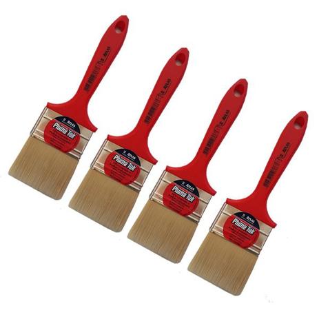 Kit 4 Pincel Trincha 2 1/2 Polegada Atlas Plumatek Verniz Menor preço em Kit 4 Pincel Trincha 2 1/2 Polegada Atlas Plumatek Verniz
