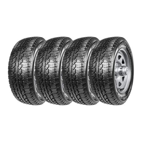 Kit 4 Pneu Bridgestone R17 265/65R17 Dueler A/T 693 III 112S Menor preço em Kit 4 Pneu Bridgestone R17 265/65R17 Dueler A/T 693 III 112S