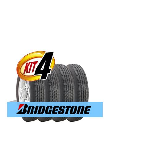 Kit 4 Pneu Bridgestone R18 225/55R18 Dueler H/T 684 II 98H Menor preço em Kit 4 Pneu Bridgestone R18 225/55R18 Dueler H/T 684 II 98H