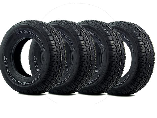 Kit 4 Pneus 265/70 R16 Powerlander A/t - Po312w1 - Powertrac Menor preço em Kit 4 Pneus 265/70 R16 Powerlander A/t - Po312w1 - Powertrac