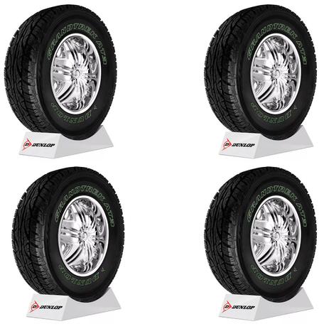 Kit 4 Pneus Dunlop Aro 16 245/75R16 114S AT3 Caminhonete Pick-Up SUV Menor preço em Kit 4 Pneus Dunlop Aro 16 245/75R16 114S AT3 Caminhonete Pick-Up SUV