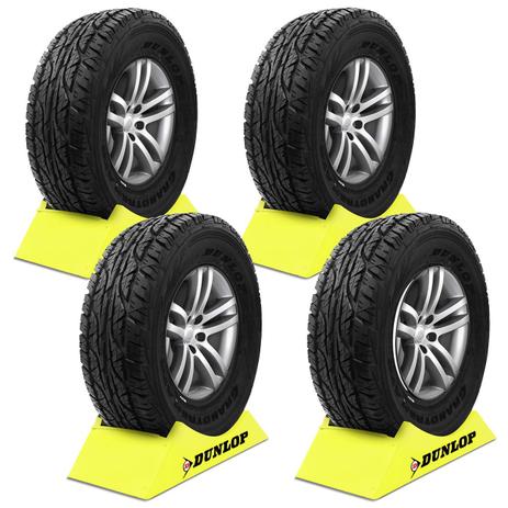 Kit 4 Pneus Dunlop Aro 16 255/70R16 111T Grandtrek AT3 Caminhonete Pick-UP SUV Menor preço em Kit 4 Pneus Dunlop Aro 16 255/70R16 111T Grandtrek AT3 Caminhonete Pick-UP SUV