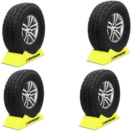 Kit 4 Pneus Dunlop Aro 16 L265/75R16 112S GRANDTREK AT3 Menor preço em Kit 4 Pneus Dunlop Aro 16 L265/75R16 112S GRANDTREK AT3