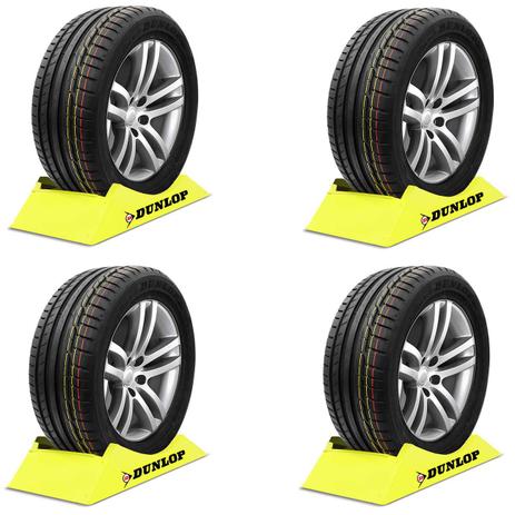 Kit 4 Pneus Dunlop Aro 17 225/45R17 91W Sport MAXX RT Menor preço em Kit 4 Pneus Dunlop Aro 17 225/45R17 91W Sport MAXX RT