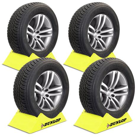 Kit 4 Pneus Dunlop Aro 18 265/60R18 AT25 110H Caminhonetes Pick-Ups e SUVs Menor preço em Kit 4 Pneus Dunlop Aro 18 265/60R18 AT25 110H Caminhonetes Pick-Ups e SUVs