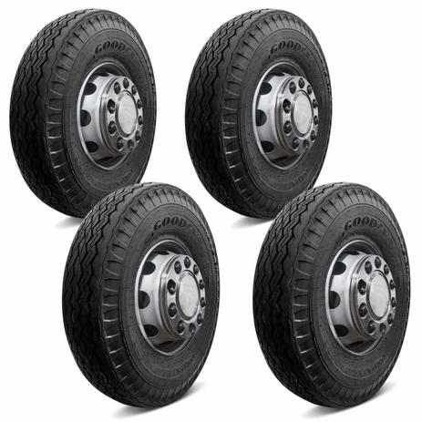 Kit 4 Pneus Goodyear Aro 20 Papaléguas 10.00-20 PLG8 16 Lonas para Caminhão e Ônibus Menor preço em Kit 4 Pneus Goodyear Aro 20 Papaléguas 10.00-20 PLG8 16 Lonas para Caminhão e Ônibus