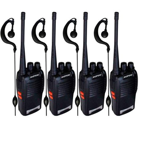 Kit 4 Radio Comunicador Walk Talk Baofeng Bf-777s Menor preço em Kit 4 Radio Comunicador Walk Talk Baofeng Bf-777s
