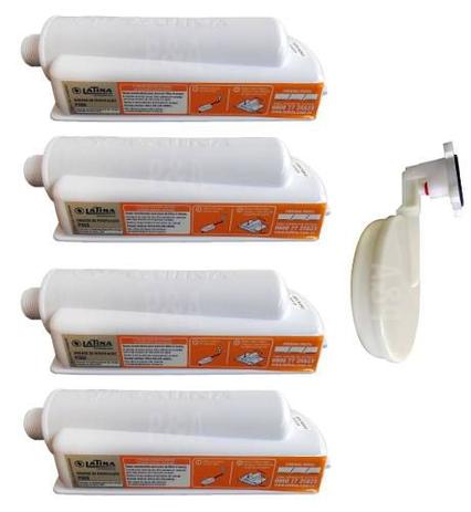 Kit 4 Refil Filtro Latina P355 + Kit Bóia Menor preço em Kit 4 Refil Filtro Latina P355 + Kit Bóia