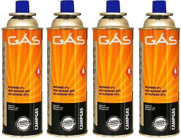 Kit 4 refil gás butano nautika 227g é ruim? Kit 4 refil gás butano nautika 227g é boa?