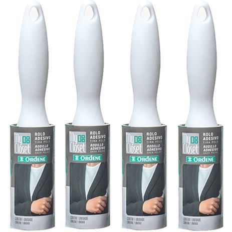 Kit 4 Rolo Adesivo Tira Pelo Giratório Ordene 30 Folhas Cada Menor preço em Kit 4 Rolo Adesivo Tira Pelo Giratório Ordene 30 Folhas Cada