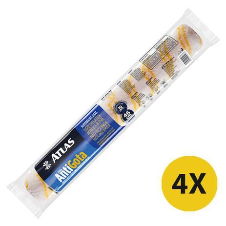 Kit 4 Rolo Antigota Profissional Big Premium 46cm Atlas Menor preço em Kit 4 Rolo Antigota Profissional Big Premium 46cm Atlas