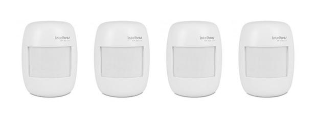 Kit 4 Sensores Passivo Sem Fio IVP 4000 SMART Intelbras Menor preço em Kit 4 Sensores Passivo Sem Fio IVP 4000 SMART Intelbras