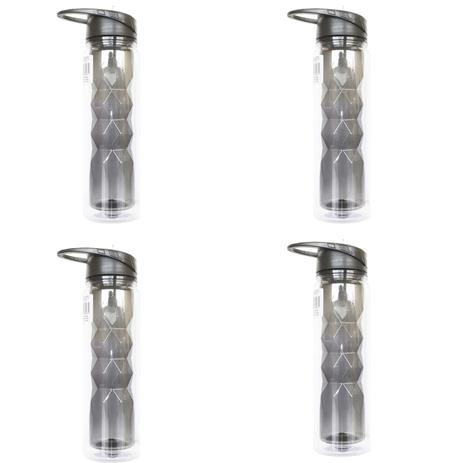 Kit 4 Squeeze Garrafa Térmica Preta Unitermi Menor preço em Kit 4 Squeeze Garrafa Térmica Preta Unitermi