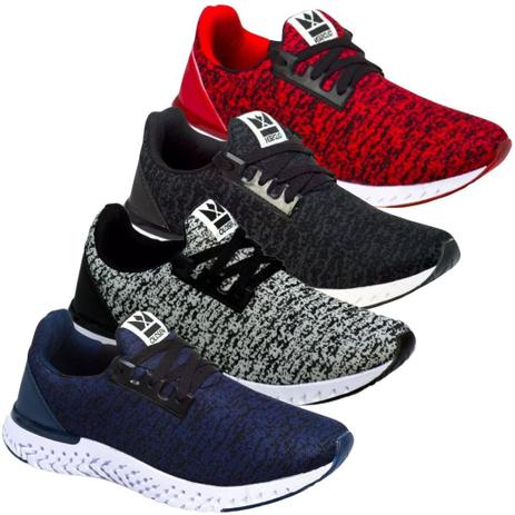 Kit 4 Tênis Run Pise nas Nuvens Leveza p/ Caminhada e Passeio Urbano  Estiloso Solado Macio e Leve - Oldsen - Calçados Masculinos - Magazine Luiza