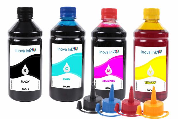 Kit 4 Tintas para Epson EcoTank L395 CMYK 500ml Inova Ink é ruim? Kit 4 Tintas para Epson EcoTank L395 CMYK 500ml Inova Ink é boa?