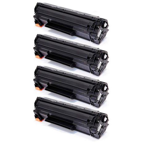 Kit 4 Toners compatível/alternativo para HP P1102w M1132 P1005 M1120 Ce285a Cb435a Cb436a Premium Menor preço em Kit 4 Toners compatível/alternativo para HP P1102w M1132 P1005 M1120 Ce285a Cb435a Cb436a Premium