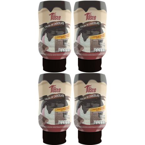 Kit 4 Un Calda Doce Gourmet 335g Chocolate Mrs Taste Menor preço em Kit 4 Un Calda Doce Gourmet 335g Chocolate Mrs Taste