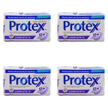 Kit 4 Und Kit Sab Protex Complete 12 12 Und 85g Menor preço em Kit 4 Und Kit Sab Protex Complete 12 12 Und 85g