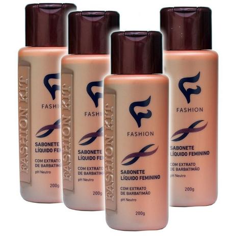 Kit 4 Und Sabonete Feminino Barbatimão 200ml - Fashion Menor preço em Kit 4 Und Sabonete Feminino Barbatimão 200ml - Fashion
