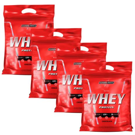 Kit 4 unidades Nutri Whey (907g cada) Baunilha - Integralmédica é boa?