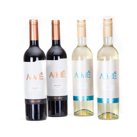 Kit 4 unidades Vinho Argentino Aimé 750ml - Shop quality Menor preço em Kit 4 unidades Vinho Argentino Aimé 750ml - Shop quality