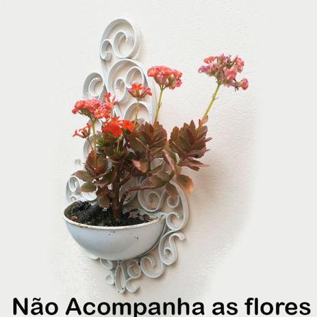 Kit 4 Vasos Arandela Plástico Plantas Colonial Suspenso Decorativo Horta Enfeite Jardim Cor: Branca - Comercial Montani Ltda Me Menor preço em Kit 4 Vasos Arandela Plástico Plantas Colonial Suspenso Decorativo Horta Enfeite Jardim Cor: Branca - Comercial Montani Ltda Me