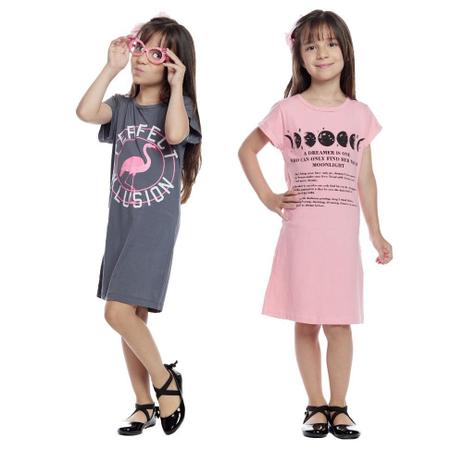 Kit 4 Vestidos Infantil Juvenil Menina Viscolycra Luxo Festa Soltinho Lindas Estampas Verão Atacado - Impherial Shop é boa?