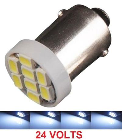 Kit 40 Lampada Ba9s 8 Led Branca T4w 69 24v - Mfl Menor preço em Kit 40 Lampada Ba9s 8 Led Branca T4w 69 24v - Mfl