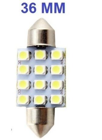 Kit 40 Lampada Torpedo C5w 12 Led Branco 36 Mm 12v - Mfl Menor preço em Kit 40 Lampada Torpedo C5w 12 Led Branco 36 Mm 12v - Mfl