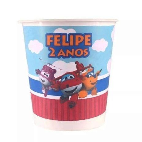 Kit 40 Lembrancinha Balde Pipoca Personalizado Super Wings - Aluá festas Menor preço em Kit 40 Lembrancinha Balde Pipoca Personalizado Super Wings - Aluá festas