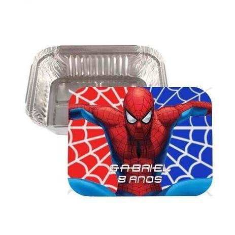 Kit 40 Lembrancinha Marmitinha Personalizada Homem Aranha - Aluá festas Menor preço em Kit 40 Lembrancinha Marmitinha Personalizada Homem Aranha - Aluá festas