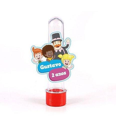 Kit 40 Lembrancinha Tubete 3d Personalizado Mundo Bita - Aluá festas Menor preço em Kit 40 Lembrancinha Tubete 3d Personalizado Mundo Bita - Aluá festas