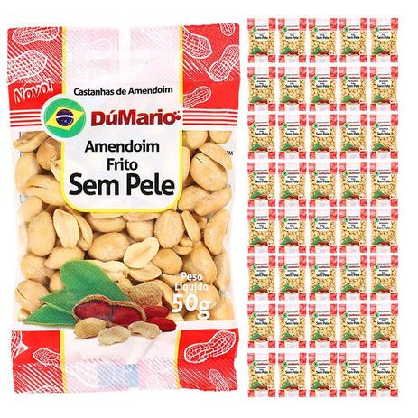 Kit 40 Pacotes Amendoim sem Casca Frito Salgado 50 gramas - Amendoim dumario Menor preço em Kit 40 Pacotes Amendoim sem Casca Frito Salgado 50 gramas - Amendoim dumario