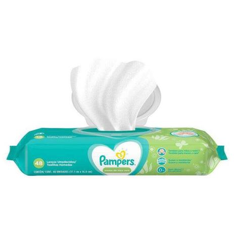 Kit 480 Lenços Toalha Umedecidos Pampers Aloa e Vera Revenda Barato Menor preço em Kit 480 Lenços Toalha Umedecidos Pampers Aloa e Vera Revenda Barato
