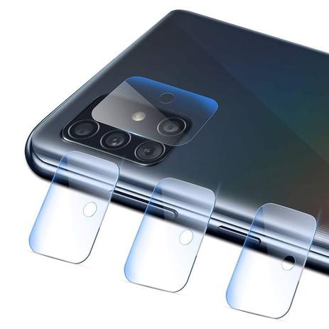 Kit 4x Películas Câmera Lente Samsung Galaxy A51 + Kit Aplicação - Encapar  - Película para Celular - Magazine Luiza