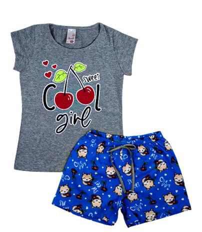 Kit 5 Conjunto Infantil Juvenil Menina Roupa Feminina Atacado Blogueirinha  Verão Estilosa Revenda Modinha Festa - CLEOMARA - Conjunto Infantil -  Magazine Luiza