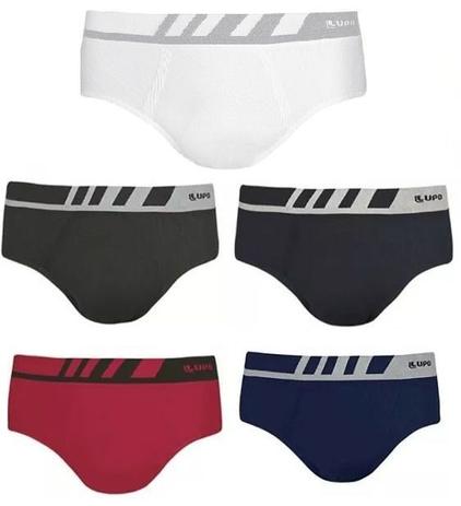 kit cuecas lupo slip