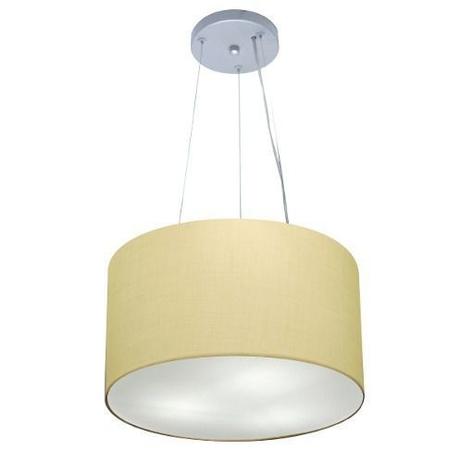 Kit/5 Lustre Pendente Cilindrico Md-4009 Cupula Tecido 40x21cm Algodao Cru - Vivare iluminação Menor preço em Kit/5 Lustre Pendente Cilindrico Md-4009 Cupula Tecido 40x21cm Algodao Cru - Vivare iluminação