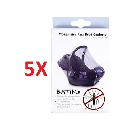 Kit 5 mosquiteiro para bebe conforto tela de protecao para crianças e bebe contra mosquitos, insetos - Batiki Menor preço em Kit 5 mosquiteiro para bebe conforto tela de protecao para crianças e bebe contra mosquitos, insetos - Batiki