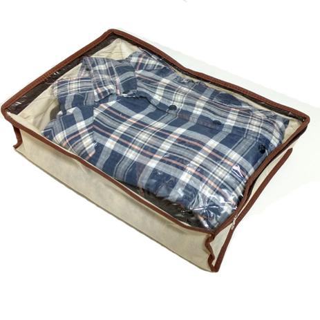Kit 5 Organizador Porta Camisa Casaco 0451070 para Viagem Closet e Guarda Roupas Tnt Secalux - Secalux Com. E Industria Ltda. Menor preço em Kit 5 Organizador Porta Camisa Casaco 0451070 para Viagem Closet e Guarda Roupas Tnt Secalux - Secalux Com. E Industria Ltda.