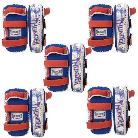 kit 5 Pares - Aparador De Chute Tradicional - Manopla Pao Thai Pad - muay thai / mma / kickboxing / artes marciais - Thunder Fight ref 279 Menor preço em kit 5 Pares - Aparador De Chute Tradicional - Manopla Pao Thai Pad - muay thai / mma / kickboxing / artes marciais - Thunder Fight ref 279