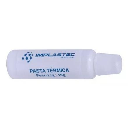 Kit 5 Pasta Térmica 10g Implastec Processador Cpu Menor preço em Kit 5 Pasta Térmica 10g Implastec Processador Cpu