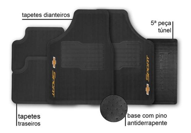 Kit 5 peças de tapete automotivos  CHEVROLET CORSA CLASSIC 2003 - Tapetes é boa?