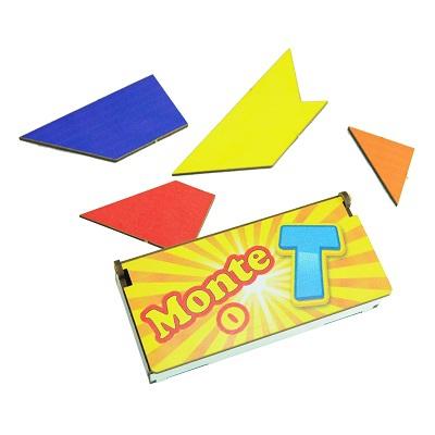Kit 5 Quebra Cabeça Monte o T Brinquedo Mdf Madeira Adesivado - Atacadão do artesanato mdf é boa?