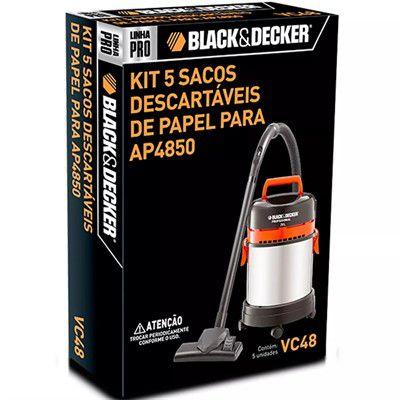 Kit 5 Sacos Descartáveis de Papel Para AP4850 Black  Decker é boa?