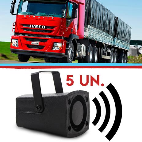 Kit 5 Sirene Caminhao 24V Universal Marcha Re 1 Tom Blindada - Arpe Menor preço em Kit 5 Sirene Caminhao 24V Universal Marcha Re 1 Tom Blindada - Arpe