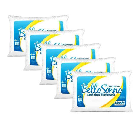 Kit 5 Travesseiros Bello Sono 45x65 Trisoft é ruim? Kit 5 Travesseiros Bello Sono 45x65 Trisoft é boa?